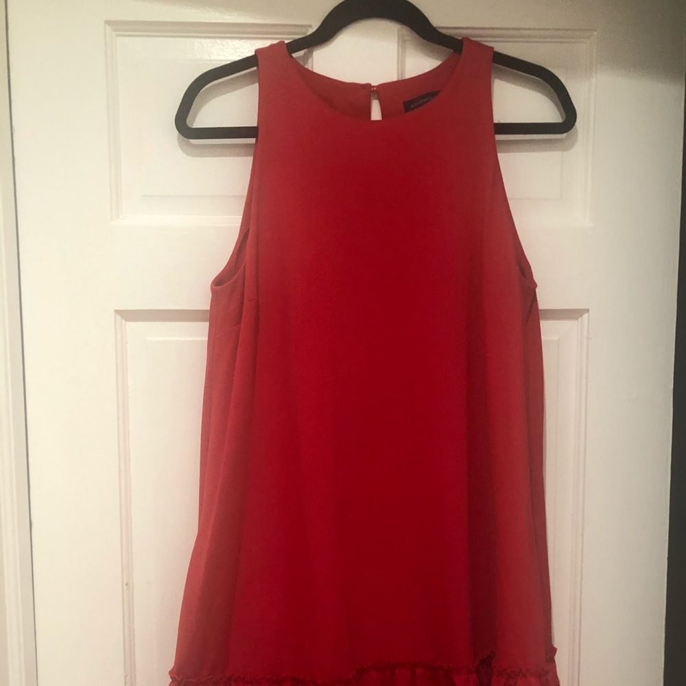 Banana Republic Red Shift Dress